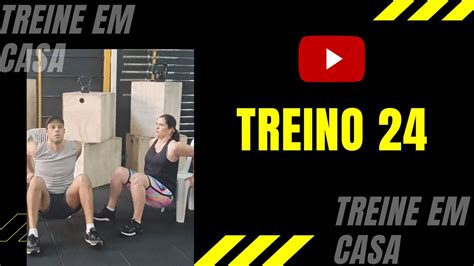 Treine em casa treino hiit Treino 24 Treinos rápidos diariamente