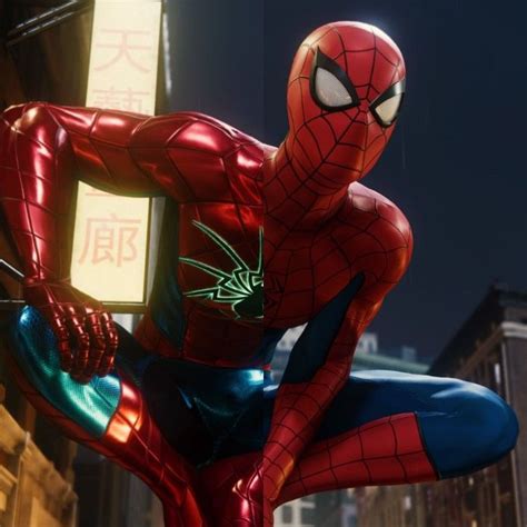 Classic Suit Spider Man Ps4