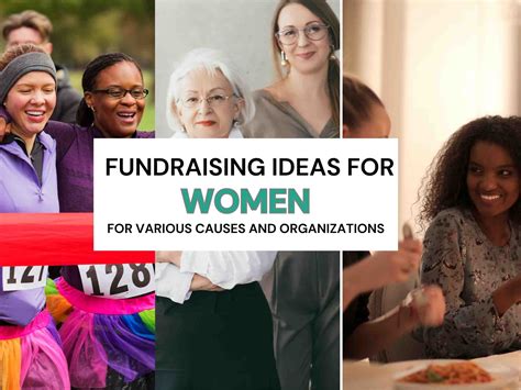 9 Fundraising Ideas for Women-Centric Causes and Groups - Charity Fund Zone