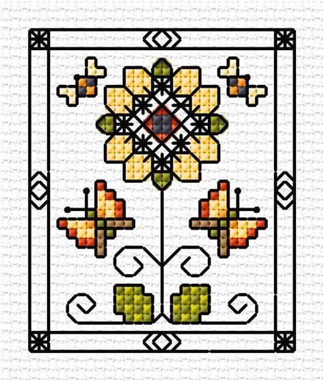 LJT Blackwork Autumn Sampler 6 Blog Lesley Teare