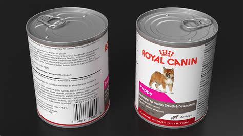 Royal Canin Puppy Food Can 3d Model 24 3ds Blend C4d Fbx Max