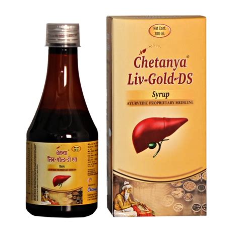 Ayurvedic Liver Tonic Digestive System Medicines 200ml Chetanya Liv