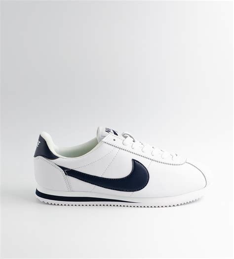 Кроссовки Nike Cortez White-Navy купить в Краснодаре