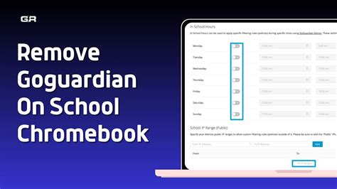 How To Remove Goguardian On School Chromebook Youtube