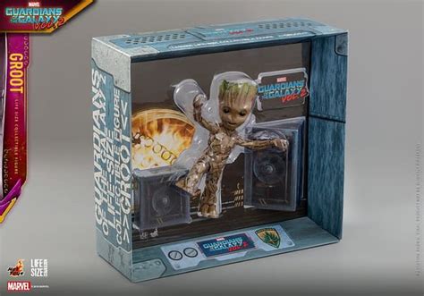 Baby Groot Life Size Figure Dances His Way To Collections From Hot Toys