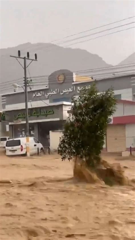 Saudi Arabia Hit By Floods Two Weeks After Apocalyptic Dubai Storms