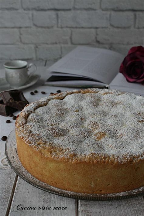 Crostata Di Amaretti Alla Crema Pasticcera Ricette Dolci Amaretti Dolci