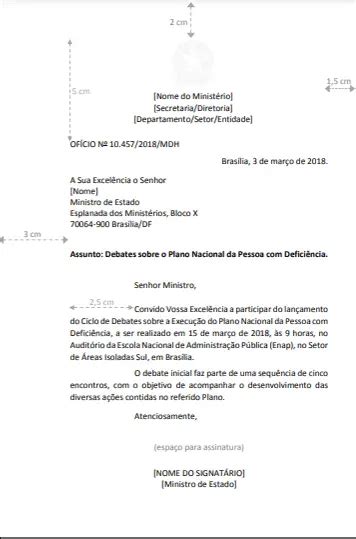 Ofício Redação Oficial - Redação Oficial ou Técnica: estrutura, exemplos e questões | Clube do ...