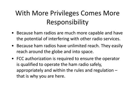 Ppt Ham Radio Technician Class Licensing Course Chapter 1 Powerpoint