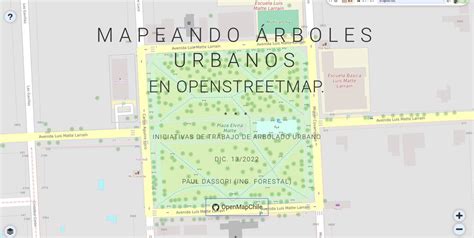 openmapchile OMCh on Twitter Mapeando Árboles Urbanos en