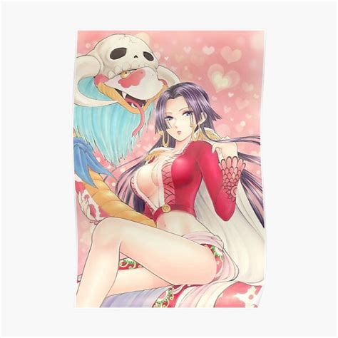 Boa Hancock One Piece Poster For Sale By Danieljfortier Redbubble