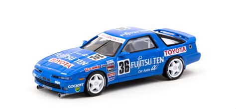 1 64 Tarmac Works Toyota Supra Turbo Ma70 Jtc 1990 Diecast Car Model