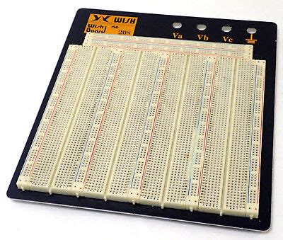 Wish Wish Board Wbu Solderless Breadboard Universal Prototyping