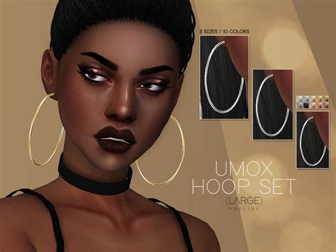 The Sims Resource Umox Hoop Set Large