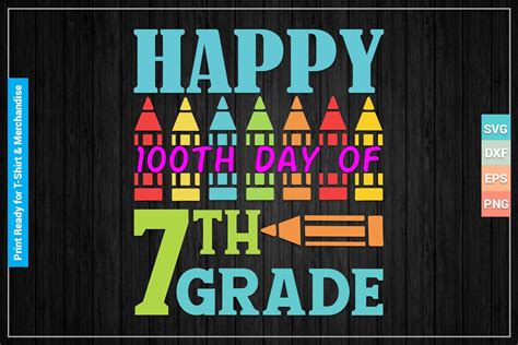 Happy Th Day Th Grade Svg Cut Files Graphic By Svgitems Creative