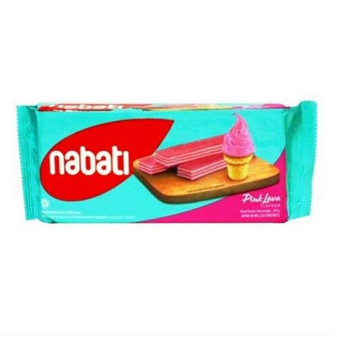 Jual Nabati Wafer Pink Lava 132gr Di Lapak Jco Mart Bukalapak