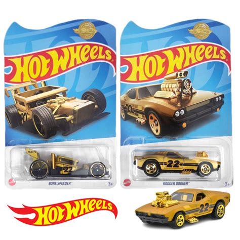 HOT WHEELS คนพเศษสทอง ป2022 Bone speeder Rodger Dodger ครบรอบ 54
