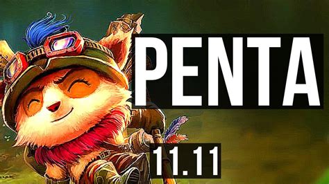 TEEMO Vs JAYCE TOP Penta Rank 1 Teemo 400 Games Dominating KR