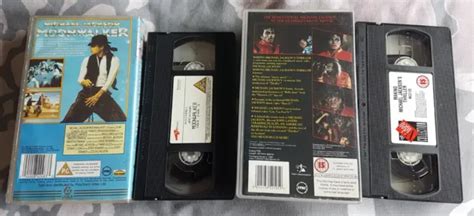 Michael Jackson S Thriller Moonwalker Michael Jackson Joe Pesci Vhs £9 99 Picclick Uk