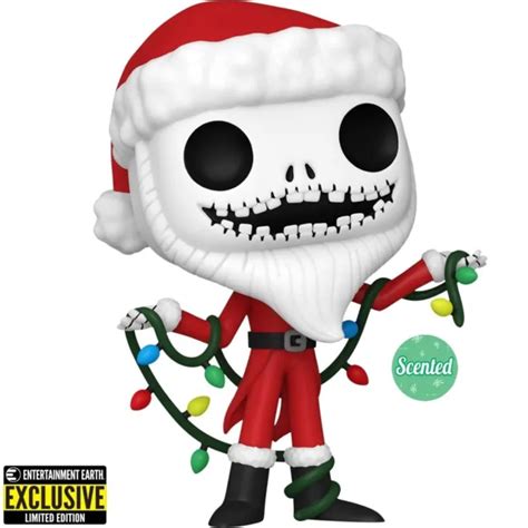 Funko Pop Disney Pesadilla Antes De Navidad Th Santa Jack Aroma Ee