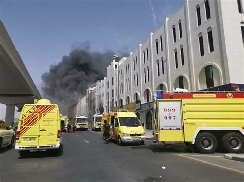 Fire Breaks Out Near Dubai Metro Station In Deira Arabian Business