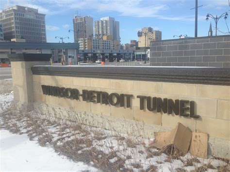 Windsor Detroit Tunnel Plaza Improvements Finished CTV Windsor News