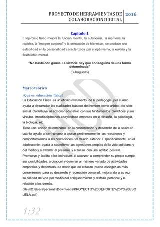 Proyecto De Herramientas De Colaboracion Digital Terminado Pdf