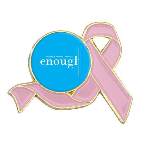 Awareness Ribbon Lapel Pins W Custom Logo AR4RND EMT