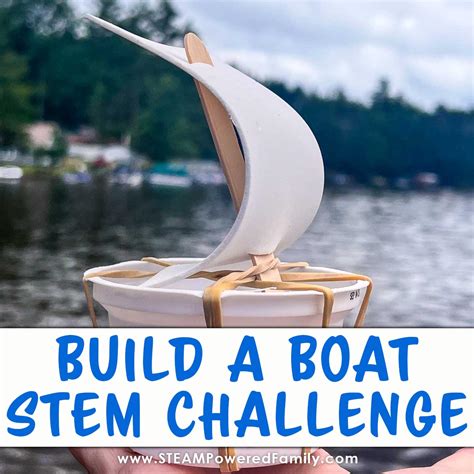 How to Build a Boat STEM Challenge