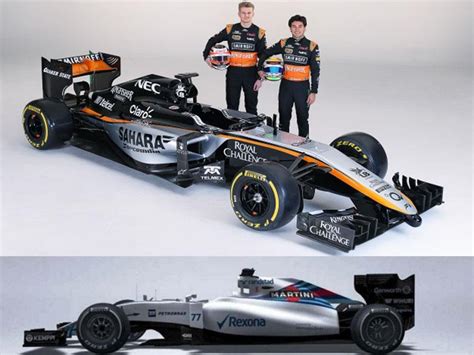 F Force India Muestra El Auto De Checo P Rez