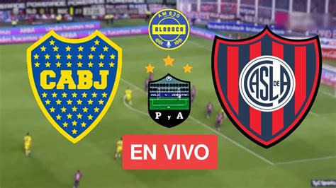 Boca Vs San Lorenzo Copa De La Liga En Vivo Youtube