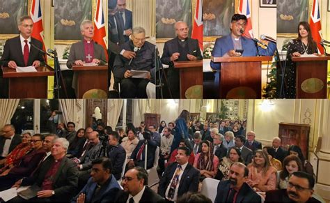 Pakistan High Commission London Annual Christmas Dinner Held At