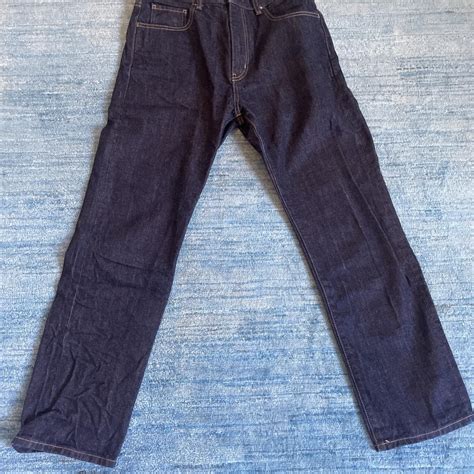 Uniqlo U Selvedge Regular Fit Jeans Waist Depop