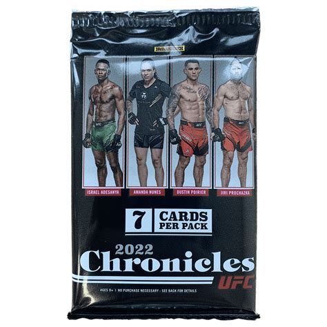 Panini Chronicles Ufc Mma Blaster Pack Icons Of Sport