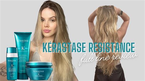 K Rastase Resistance Full Line Review And Try On Treatment For Very