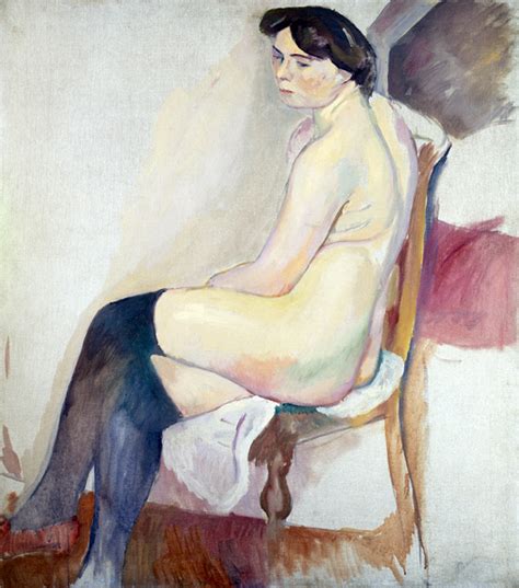 Nude With Black Stockings Jules Pascin En Reproduction Imprim E Ou