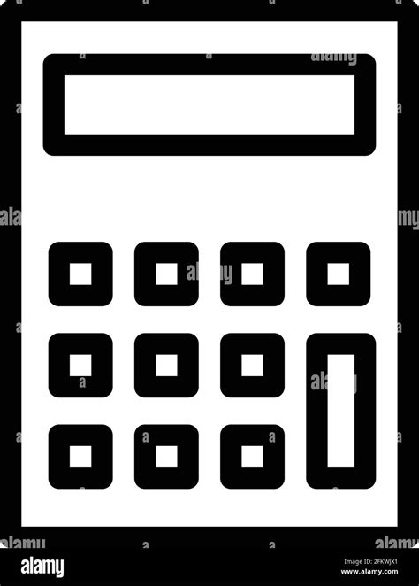 Calculator image Stock Vector Images - Alamy