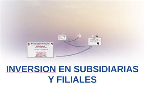 Inversion En Subsidiarias Y Filiales By Stephanie Aguilar On Prezi Next