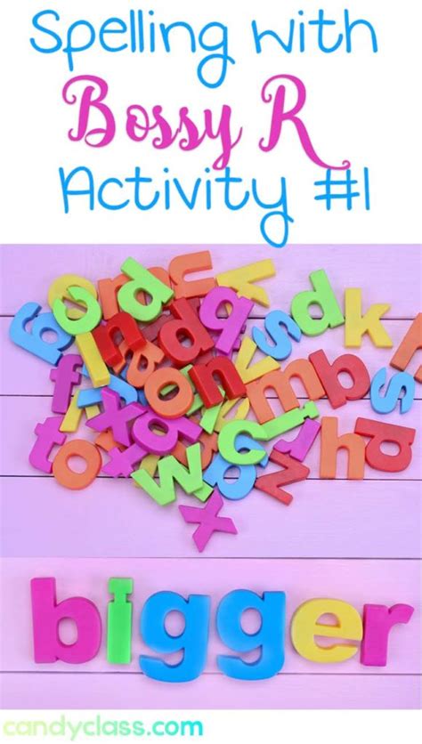 Building Up With Bossy R {activity Ideas And A Freebie } The Candy Class