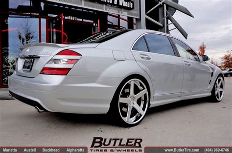 Mercedes S550 With 22in Dub1 Five Wheels Lorinser Fenders Flickr