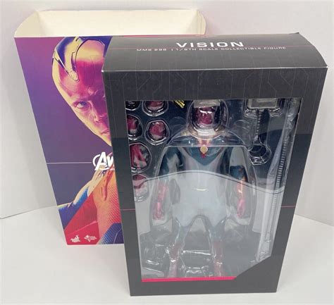 Hot Toys Vision 16 Action Figure Avengers Age Of Ultron Movie Masterpiece Used Ebay