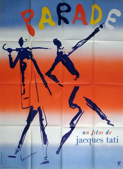 Parade Jacques Tati Circus Lagrange Original Large French Movie