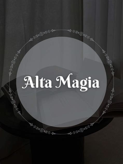 Alta Magia Wiki Brujería Moderna Amino