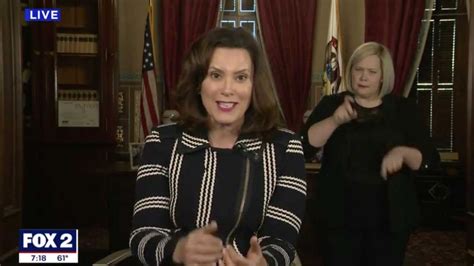 Whitmer Strongly Hints Shell Extend Coronavirus Stay Home Order In