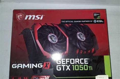 Видеокарта MSI GTX 1050 Ti 4gb | Festima.Ru - Мониторинг объявлений