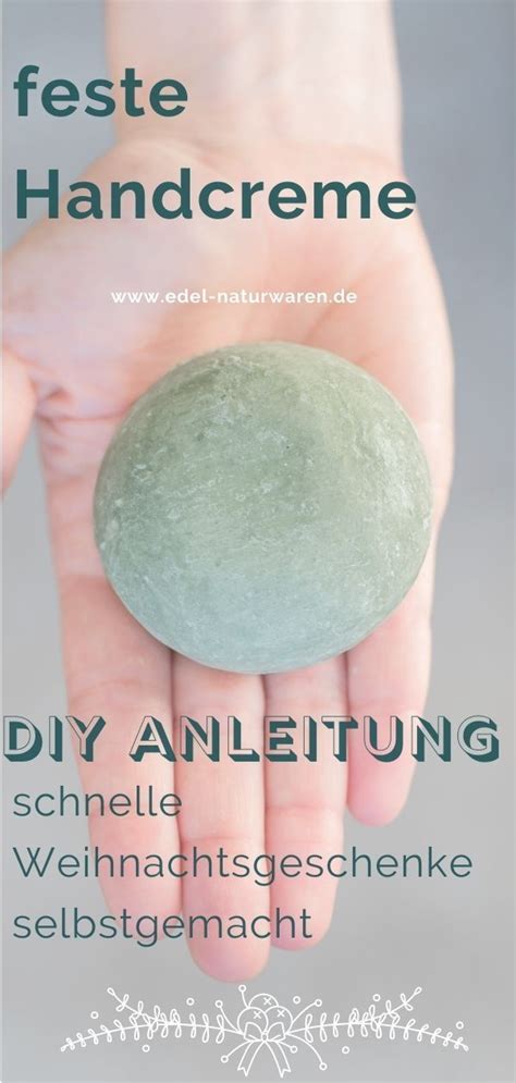 Suchst du noch eine DIY Idee für Weihnachten Aus Mandelöl Sheabutter