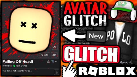 How To Make Your Avatars Head Fall Off Roblox Avatar Glitch Youtube