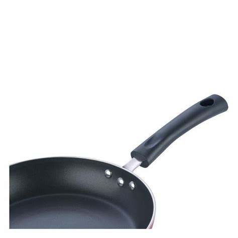 Vinod Zest Induction Friendly Aluminium Non Stick Fry Pan 22 Cm Red