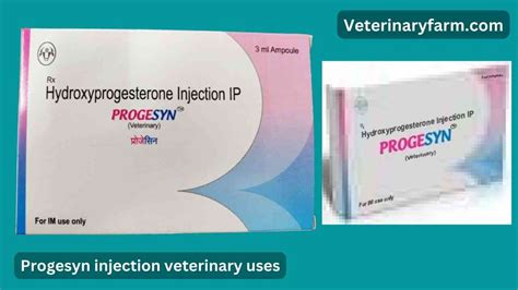 Progesyn Injection Use Price Dose Side Effects And Composition