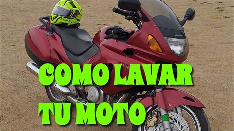 Como Lavar Tu Moto Y Un Poco De Detailing Para Dejarla Como Nueva Youtube